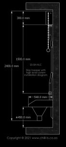 Slop Hopper High Level Cistern diagram