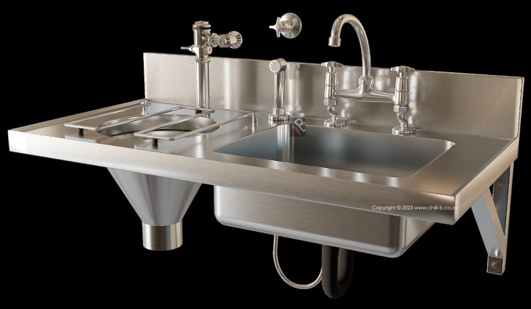 CHBC Slop hopper basin combination sluice sink - Chilli-B